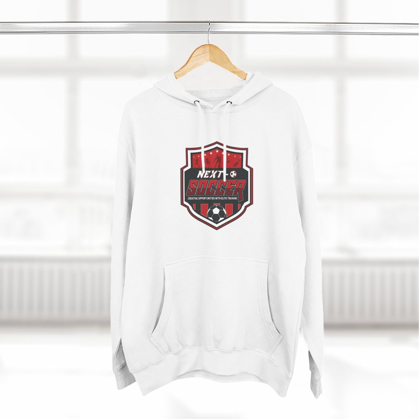 Hoodie - "Who's Next" Soccer Graphic Fleece Hoodie