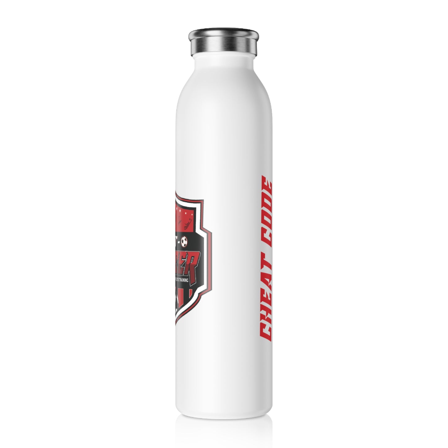 Slim Water Bottle — "Cheat Code Activated" Gaming Stainless Steel Bottle