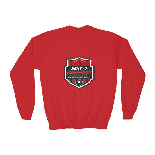 Youth Crewneck Sweatshirt - "The Grind Don't Stop" Soccer Team Pullover